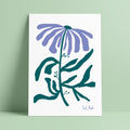 Print 08 "Flor celeste"