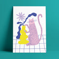 Print 23 "Gato rosa"