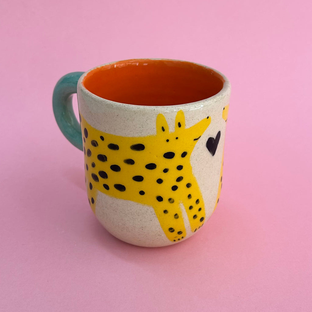 Taza perritos amarillos
