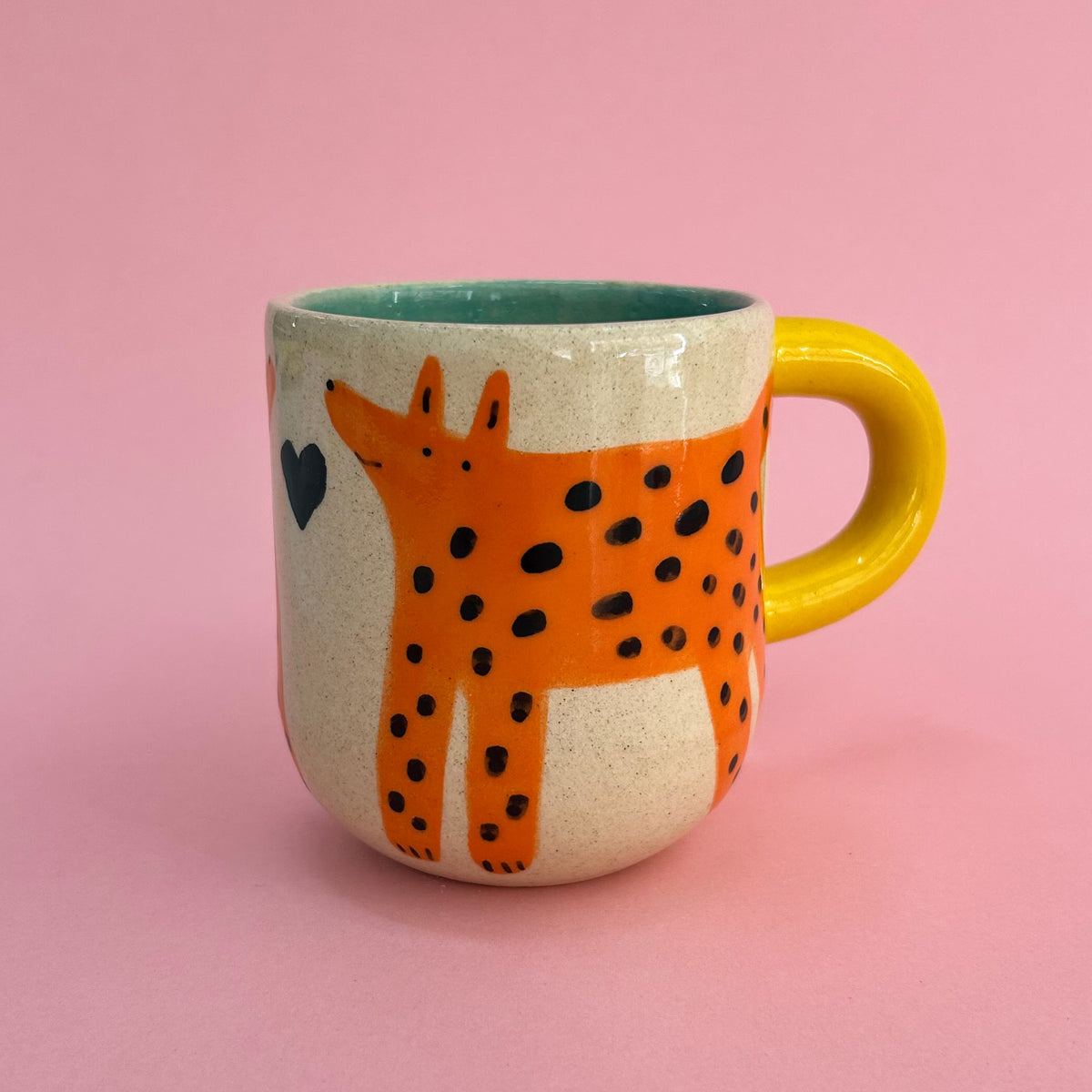 Taza perritos naranjas
