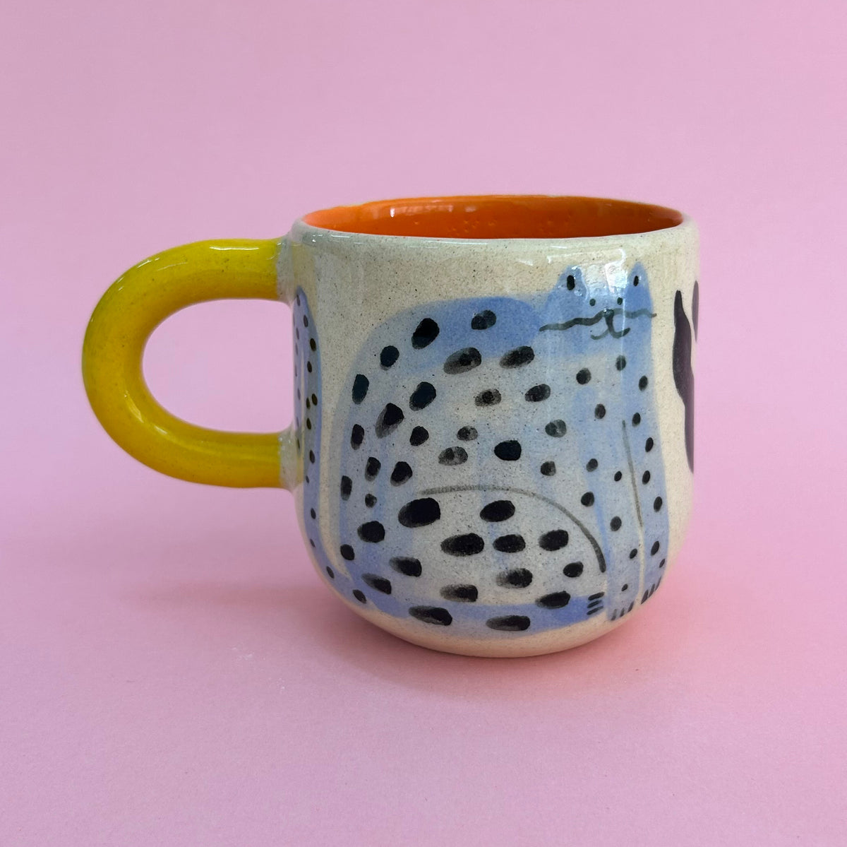 Taza gatos celestes