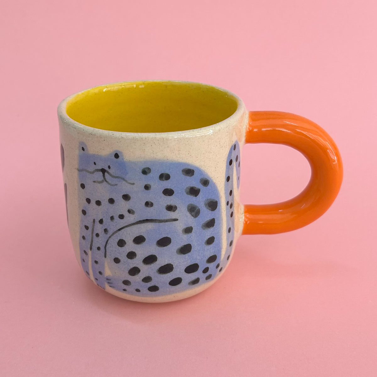 Taza gatos celestes